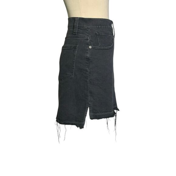 Madewell black Jean mini skirt size 30 - Picture 13 of 16